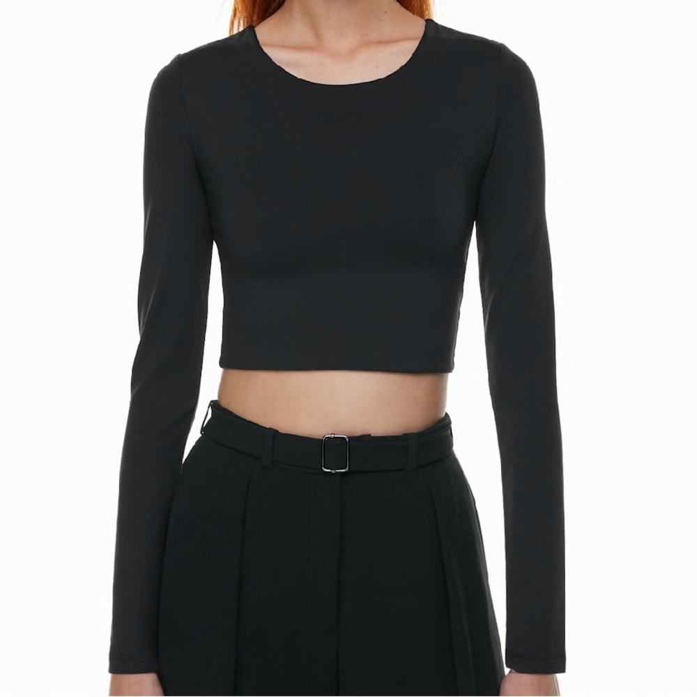 Bavarian Crew Cropped Long Sleeve